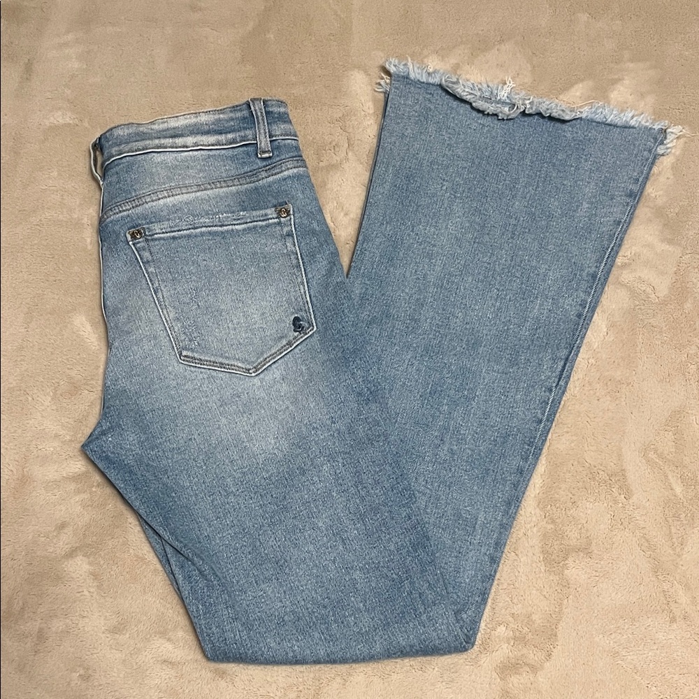 Rockin C Light Blue Flare Jeans
